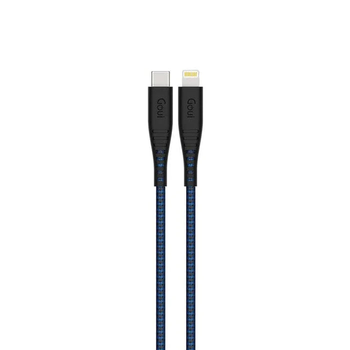 Goui FLEX USB-C to Lightning Cable (PD-C94) 2M | Charge rapide et ultra-résistant, disponible sur multitech.ma Maroc Marrakech