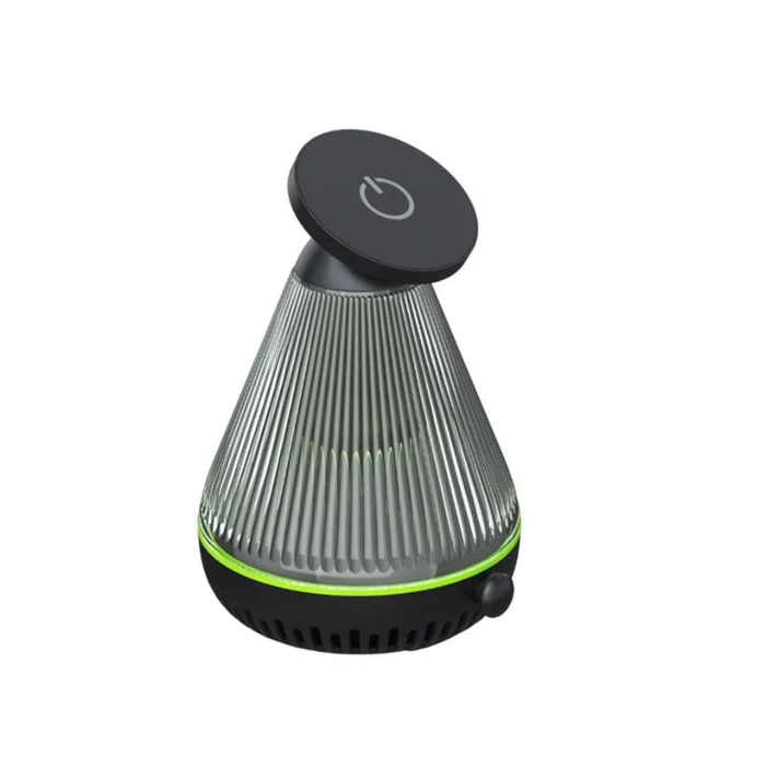 Goui Dimm Light – Lampe LED avec chargeur sans fil rapide 15W et haut-parleur Bluetooth 3W intégré, idéale pour une ambiance lumineuse et sonore harmonieuse.