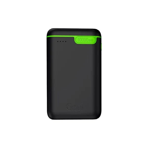 Batterie externe Goui KIGO 10, capacité 10 000 mAh, puissance de charge 15W, design compact et élégant, idéale pour une recharge rapide et pratique en déplacement.