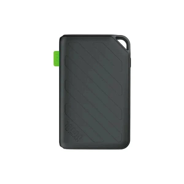 Batterie externe Goui Brave 10 000 mAh, design compact et résistant, charge rapide, idéale pour recharger vos appareils en déplacement, avec ports multiples pour une recharge simultanée.