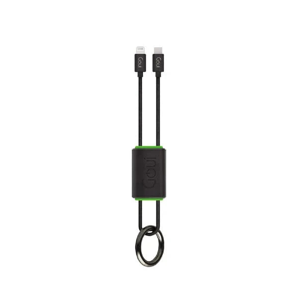Câble de verrouillage Goui Lightning, sécurité renforcée pour appareils Apple, conception robuste, câble résistant, protection contre le vol, pratique pour une utilisation en entreprise ou en déplacement.