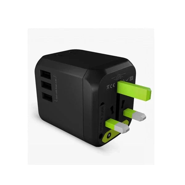 Goui UniqPD Universal Travel Charger 30W PD Black – Chargeur de Voyage Universel 30W PD