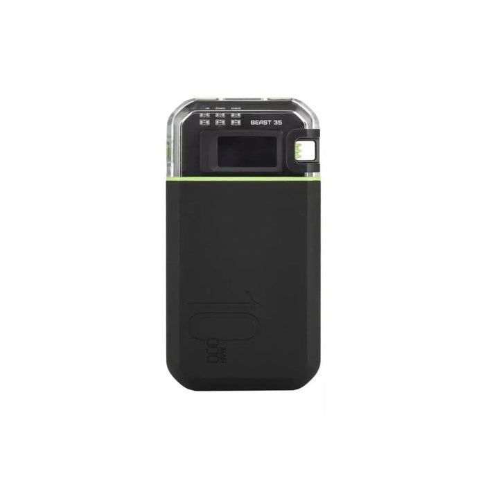 Batterie externe Beast 35W, charge rapide et efficace, design compact et résistant, multiple ports USB pour recharger plusieurs appareils simultanément, idéale pour les voyages et déplacements.