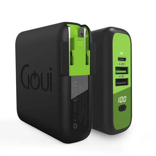 Goui MBALA Qi - Chargeur Sans Fil + Power Bank 8,000 mAh | Charge Rapide et Pratique
