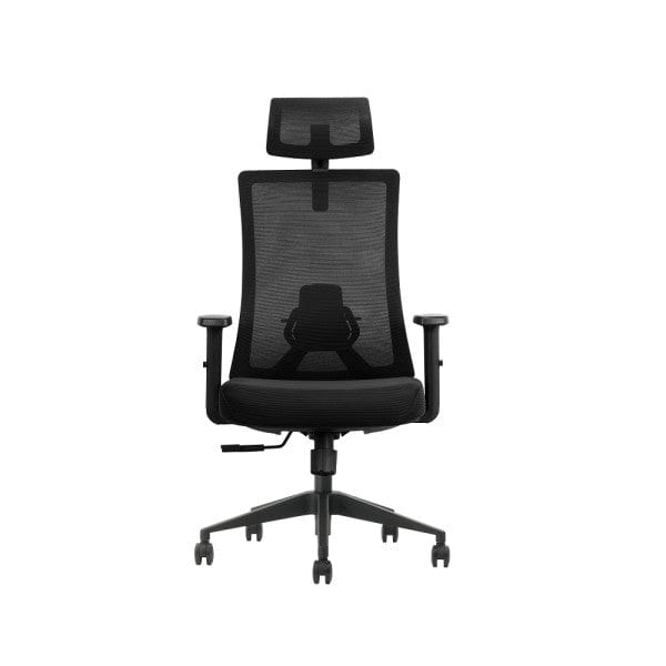 Chaise de bureau Skillchairs Ergo Aria noire chez multitech.ma Maroc Marrakech – style moderne, assise ergonomique, idéale pour usage professionnel et gaming.