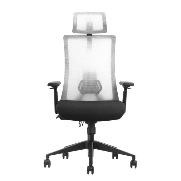 Fauteuil ergonomique SKILLCHAIRS Ergo Riviera Black – Tissu et résille – Multitech Marrakech Maroc