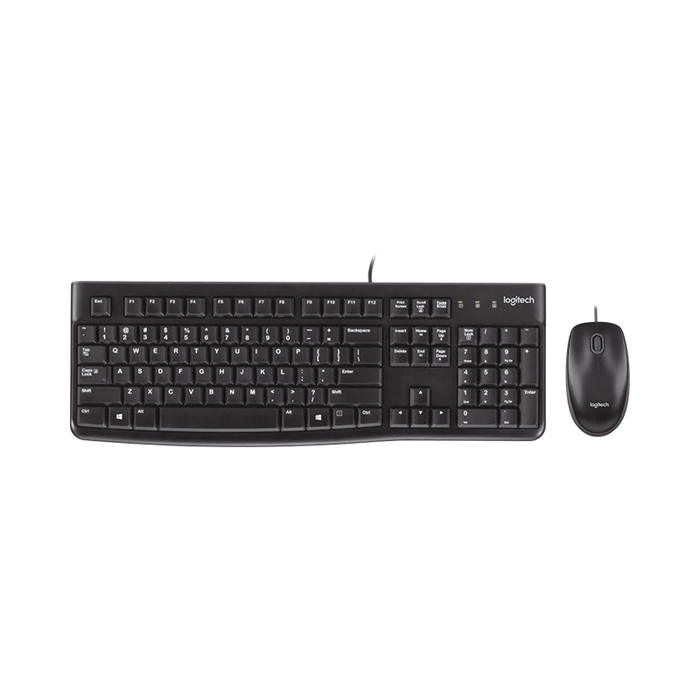 Ensemble Logitech MK120 – Clavier et Souris Filaire Standard – multitech.ma
