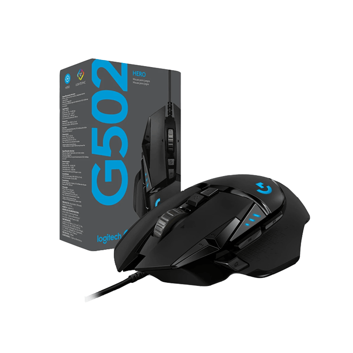 Logitech G502 HERO - Souris Gaming Haute Performance avec Capteur HERO 25K | multitech.ma