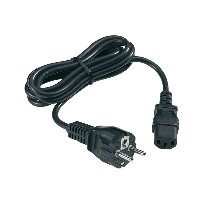 Câble d'alimentation PC de bureau, câble compatible avec la plupart des unités centrales, conçu pour une connexion électrique stable et sécurisée – Découvrez-le sur multitech.ma