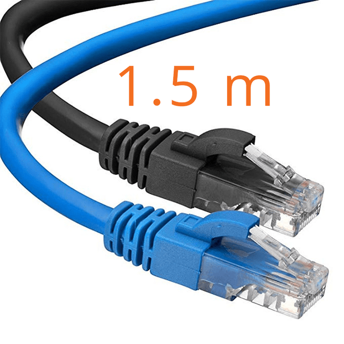 Câble réseaux 1.5m pour une connexion rapide et stable à internet sur Multitech.ma