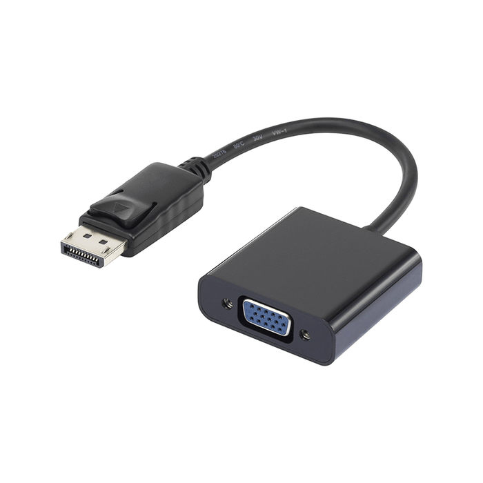 Adaptateur DisplayPort vers VGA 1080p pour une connexion facile et rapide sur Multitech.ma
