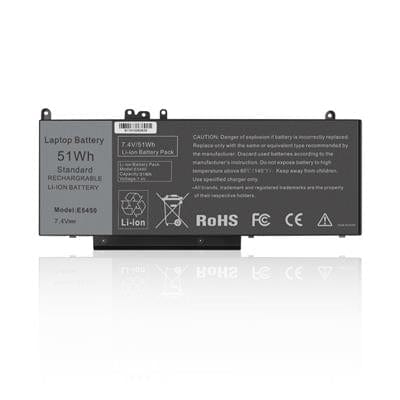 NOTEBOOK BATTERIE DE DELL LATITUDE E5250 E5450 SERIES G5M10 7.4V 51WH - Multitech Maroc
