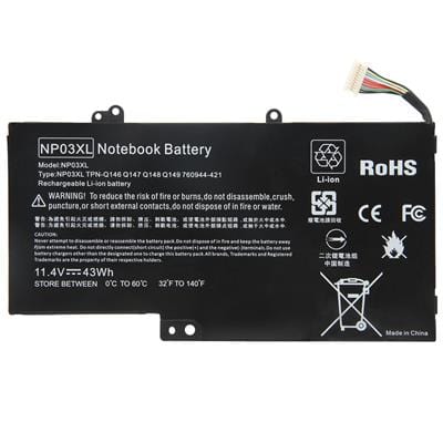 Batterie remplacement HP Pavilion X360, Envy 15 X360, haute performance NP03XL