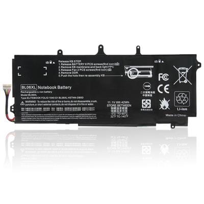 NOTEBOOK BATTERIE DE HP ELITEBOOK FOLIO 1040 G1 G2 SERIES 11.1V 42WH - Multitech Maroc
