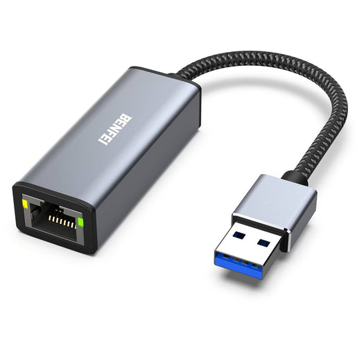 Adaptateur USB Ethernet RJ45 BENFEI aluminium