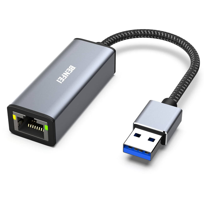 Adaptateur USB Ethernet RJ45 BENFEI aluminium
