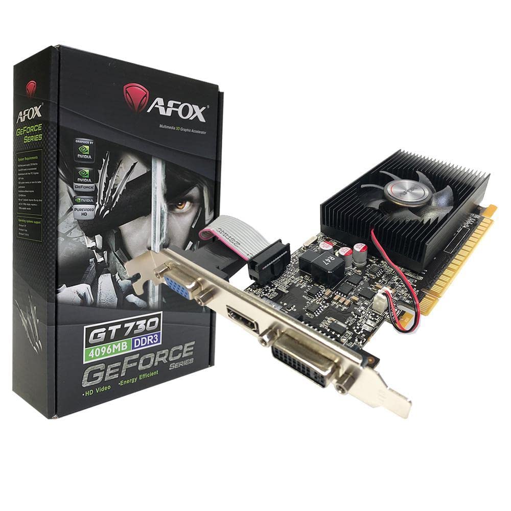 Carte Graphique  NVIDIA GeForce GT-730 4096MB DDR3