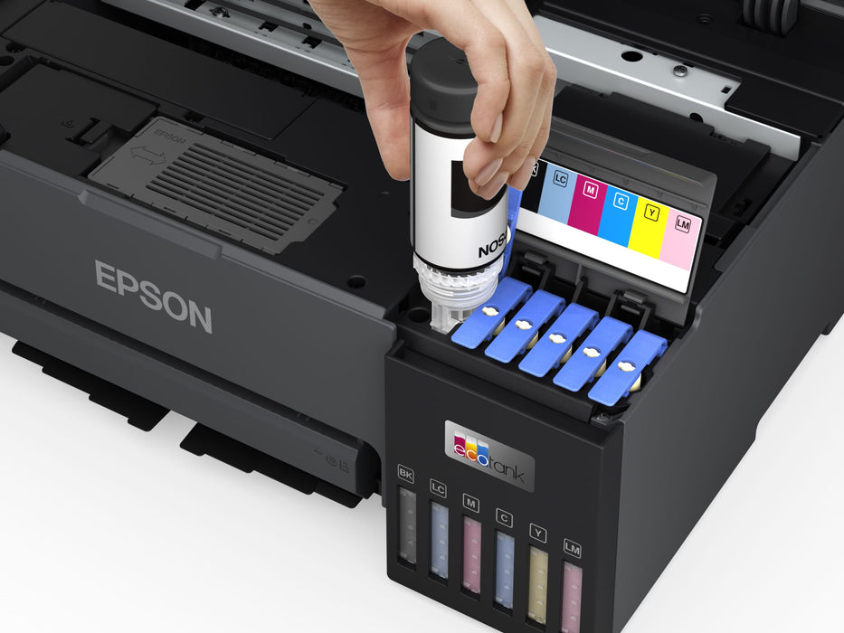 Imprimmante Epson EcoTank L8050 Imprimante Photo A4 avec Impression sur Cartes PVC