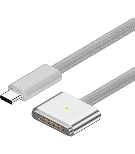 Câble USB-C vers MagSafe 2 Retina tressé MacBook Maroc Multitech Marrakech