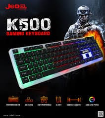 JEDEL K500 clavier gaming QWERTY RGB Maroc Multitech Marrakech