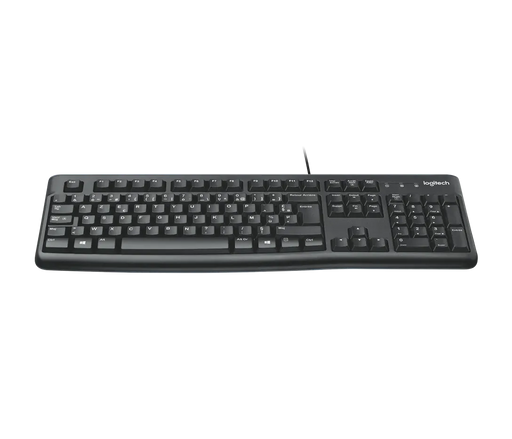 Logitech K120 clavier filaire USB AZERTY noir Maroc Multitech Marrakech