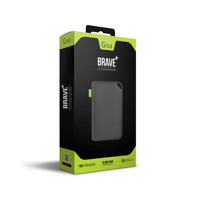 Goui Brave Plus 10 - Batterie Externe 10,000 mAh 20W | Recharge Ultra Rapide et Pratique