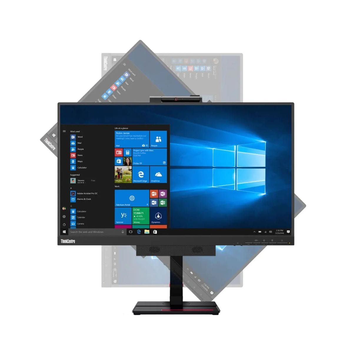 All In One Lenovo ThinkCentre Tiny-in-One 22 Gen 3 – i5-7400T, 8 Go RA ...
