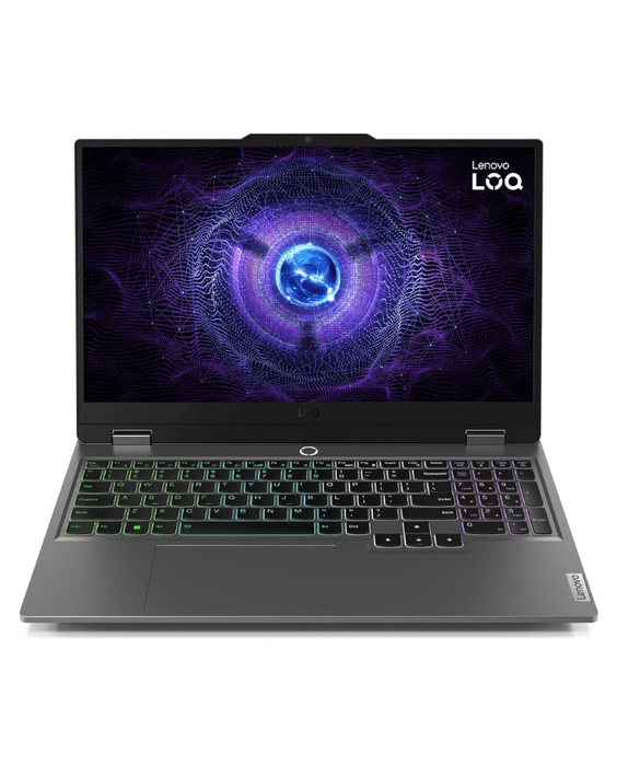 Ordinateur portable Lenovo LOQ 15lAX9 i5-12450HX 24Go RAM 512Go SSD RTX 3050 15.6″ chez multitech.ma Maroc Marrakech – performance gaming et multitâche fluide.
