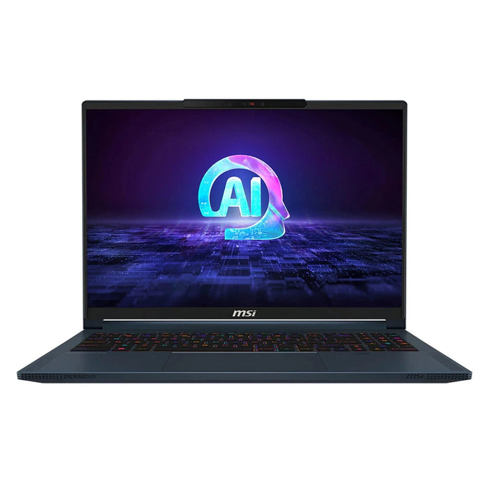 Ordinateur portable MSI Prestige 16 AI Studio B1VFG-032ES Ultra 9 185H 32Go RAM 1To SSD RTX 4060 16″ Win 11 chez multitech.ma Maroc Marrakech – puissance ultime pour création et performance.
