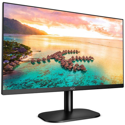 AOC 24B2XH/EU 23.8" – Moniteur Full HD IPS avec design élégant, 75 Hz et connectivité pratique pour un confort visuel optimal.Disponible sur Multitech.ma