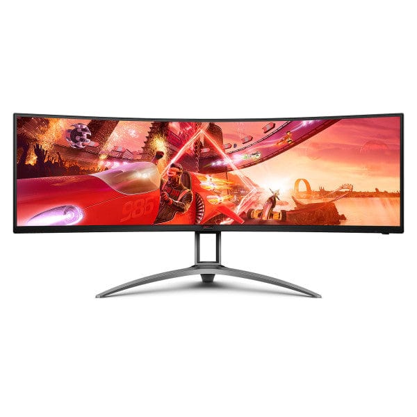 AOC AGON AG493UCX2 49" – Moniteur incurvé 5K ultralarge avec fréquence de 165 Hz, HDR400 et FreeSync Premium Pro, idéal pour les gamers et les professionnels.sur Multitech.ma