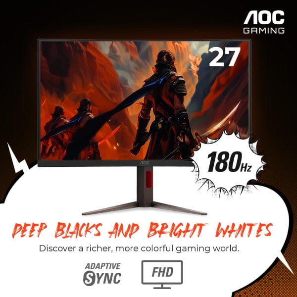 AOC C27G4H écran incurvé 27 pouces 180Hz FHD