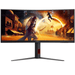 Écran PC AOC CU34G4 34 pouces incurvé UltraWide WQHD 180Hz Noir – multitech.ma Maroc