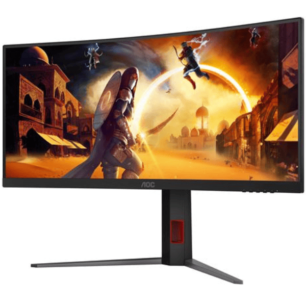 Écran PC AOC CU34G4 34 pouces incurvé UltraWide WQHD 180Hz Noir – multitech.ma Maroc