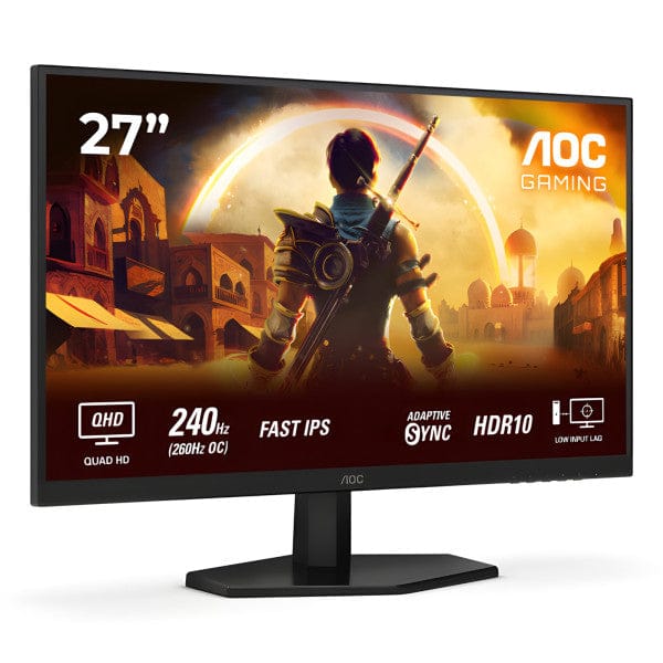 Écran gamer AOC Q27G42ZE 27 pouces 240Hz Fast IPS 2K noir