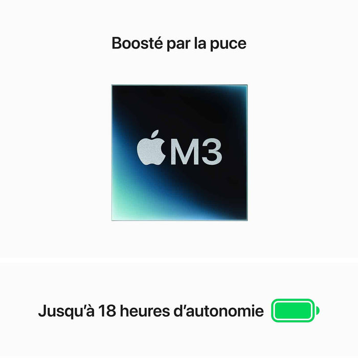 APPLE MACBOOK AIR M3 16GB / 256GB SSD 13,3 POUCE CYCLE 39