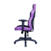 Chaise gaming Cooler Master Caliber E1 Purple en similicuir violet, avec dossier réglable et accoudoirs fixes pour un confort optimal sur Multitech.ma