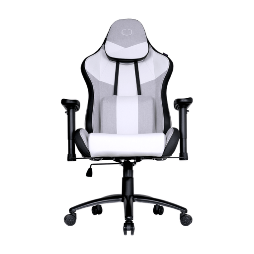 Fauteuil Cooler Master Caliber R3C White/Gray – Confort ultime pour gamers, dossier réglable et accoudoirs ajustables. Achetez sur multitech.ma.