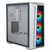 Boîtier PC Cooler Master MasterBox 520 ARGB blanc chez multitech.ma Maroc Marrakech – éclairage ARGB dynamique, design élégant, idéal pour gamers et créateurs de contenu.
