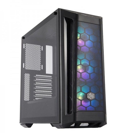 Boîtier Cooler Master MasterBox MB511 ARGB, boîtier gaming avec design moderne, éclairage RGB et performance de refroidissement avancée chez Multitech.ma