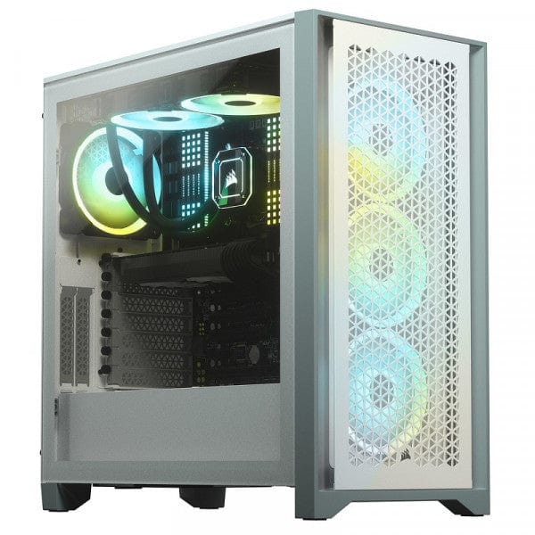 Boîtier Corsair 4000D AIRFLOW Blanc, boîtier PC avec panneau avant mesh pour un refroidissement optimal chez Multitech.Ma