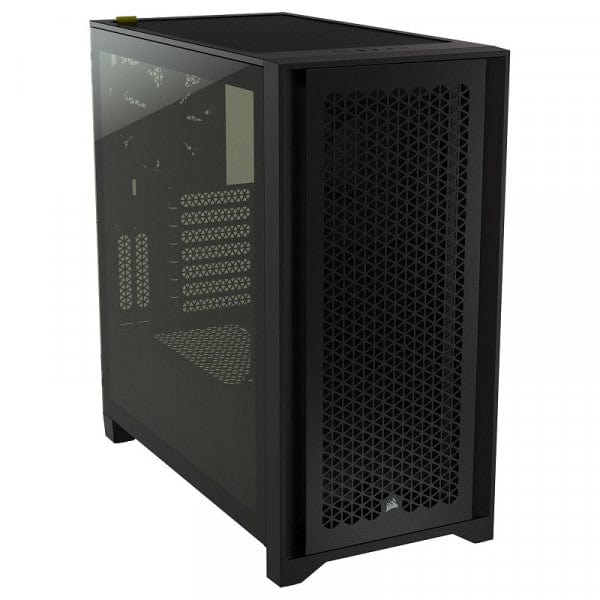 Boîtier Corsair 4000D AIRFLOW (Noir) avec verre trempé, conçu pour une circulation d'air maximale et un refroidissement efficace – Achetez-le chez multitech.ma