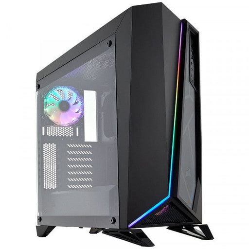 Boîtier PC Corsair Carbide SPEC-OMEGA RGB Noir, boîtier gaming avec éclairage RGB et design angulaire moderne chez Multitech.ma