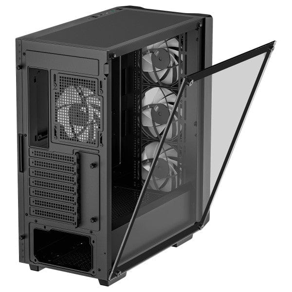 Boîtier DeepCool CC560 ARGB V2, boîtier pour PC avec ventilation optimale, éclairage RGB et design élégant Mltitech.ma