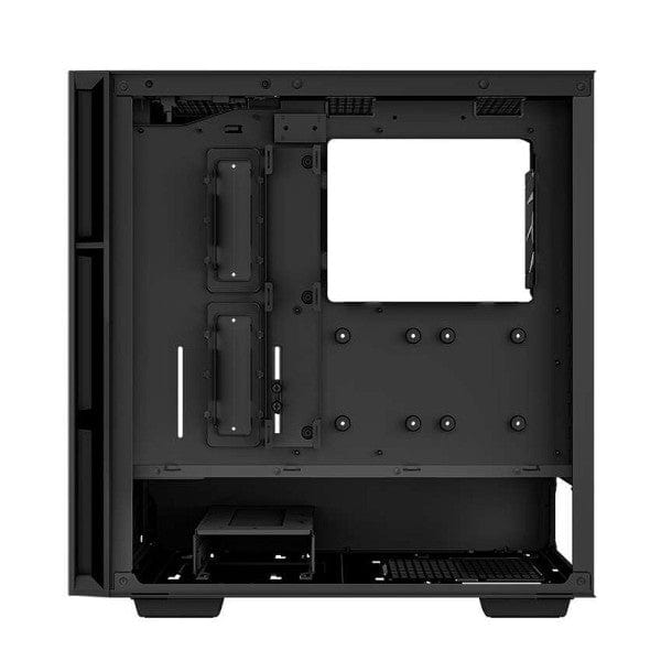 Boîtier DeepCool CH560 DIGITAL Black, boîtier avec éclairage RGB, écran LCD et panneau latéral en verre trempé chez Multitech.ma