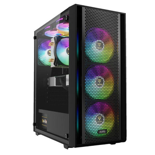 Boîtier Gamdias Aura GC2 Elite Mesh Black, boîtier avec design élégant, éclairage RGB dynamique et ventilation supérieure pour une performance de jeu optimale – Achetez-le chez multitech.ma