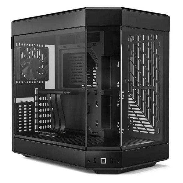 Boîtier Hyte Y60 (Black), boîtier gaming avec trois panneaux en verre trempé, gestion thermique optimisée, et un design élégant pour un PC haut de gamme – Découvrez-le sur multitech.ma