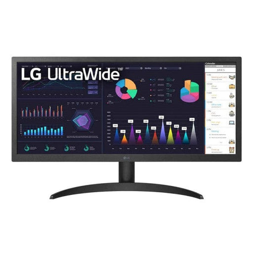 Moniteur LG 26WQ500-B 26" IPS, 2560 x 1080, 75Hz, 1ms – Écran performant pour le multitâche, gaming léger et divertissement.multitech.ma