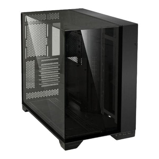 Boîtier Lian Li O11 Vision (Noir), boîtier avec panneaux en verre trempé, éclairage RGB dynamique et gestion thermique optimale pour un refroidissement maximal et une performance exceptionnelle – Découvrez-le sur multitech.ma