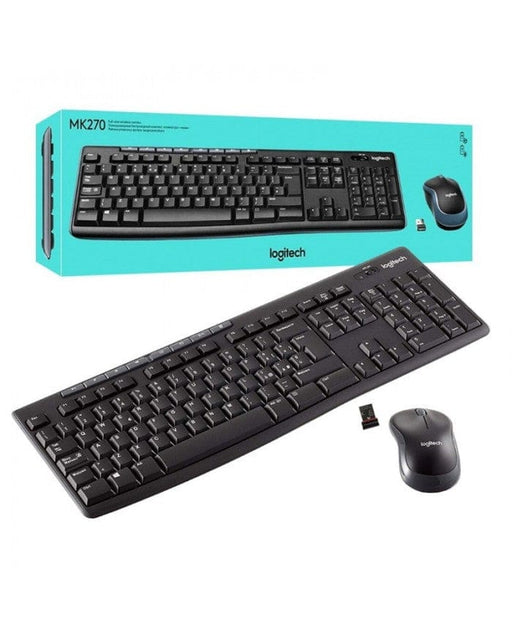 Pack Logitech MK270 clavier et souris sans fil AZERTY Français – Multitech Marrakech Maroc